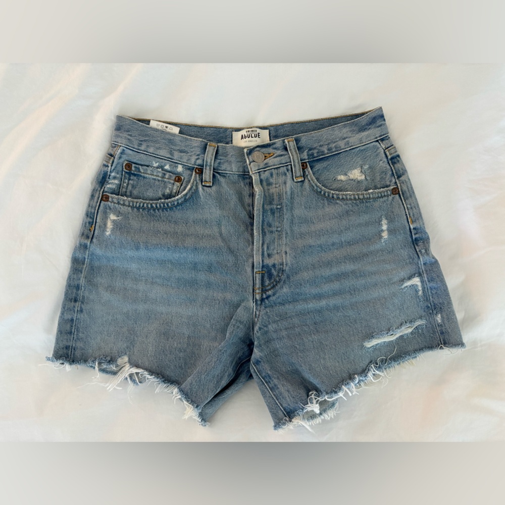 AGOLDE denim shorts